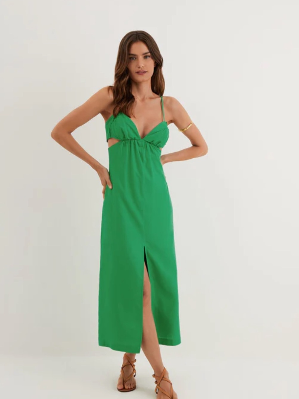 Vix Jane Dress with Front Slit